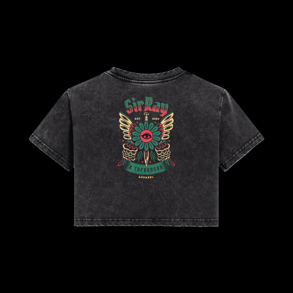 Cropped T-Shirt OLDSCHOOL