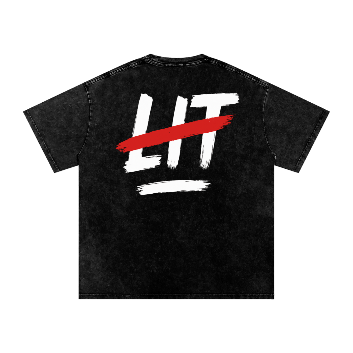 LIT Acid Wash Oversize T-Shirt - 250 GSM