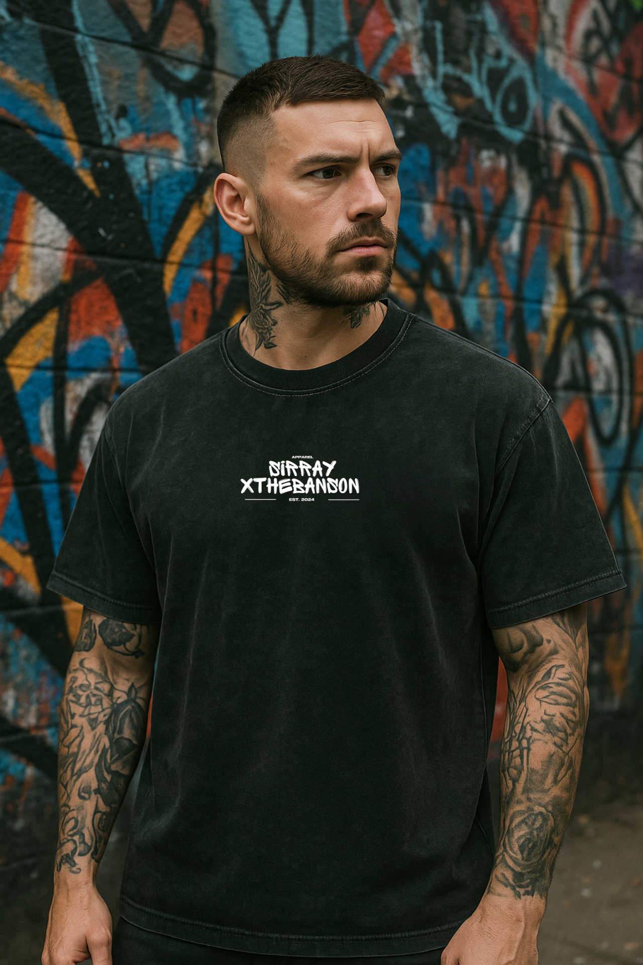 LIT Acid Wash Oversize T-Shirt - 250 GSM