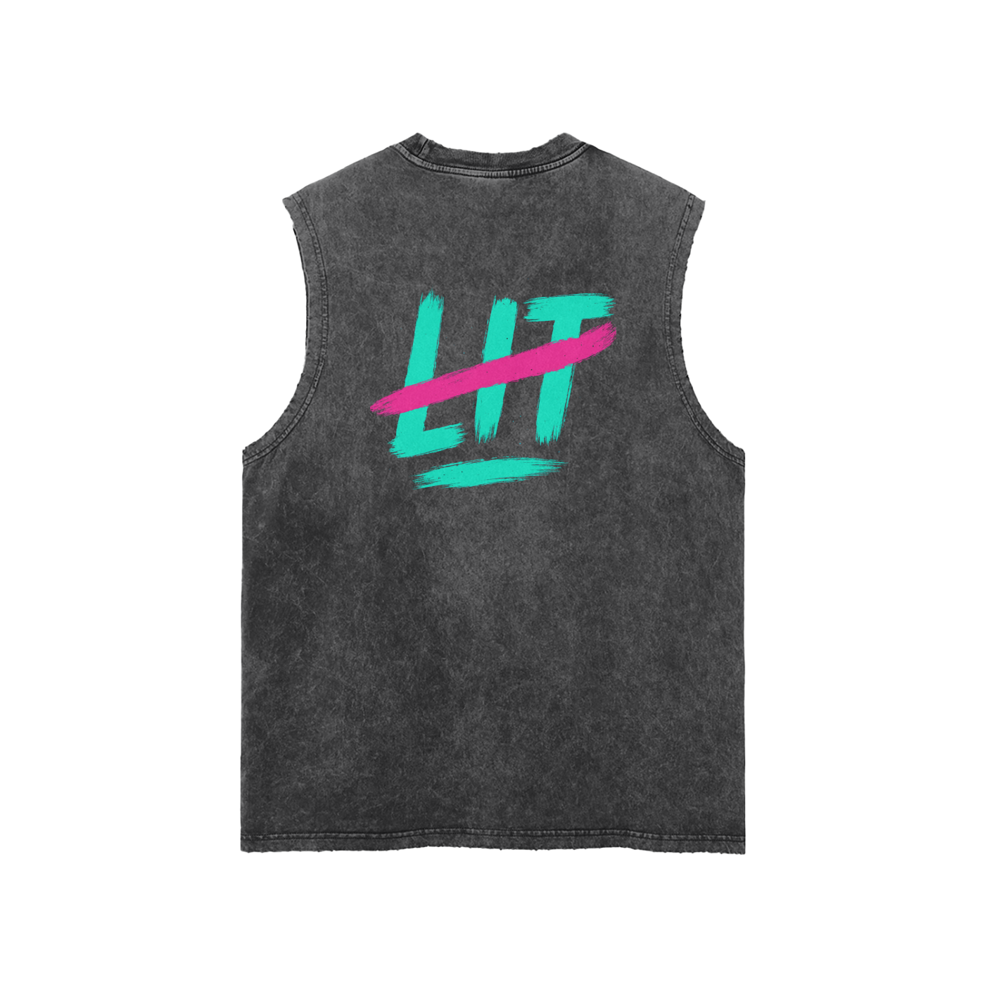 LIT Summer Collect 2025 Unisex Snow Washed  Tank Top