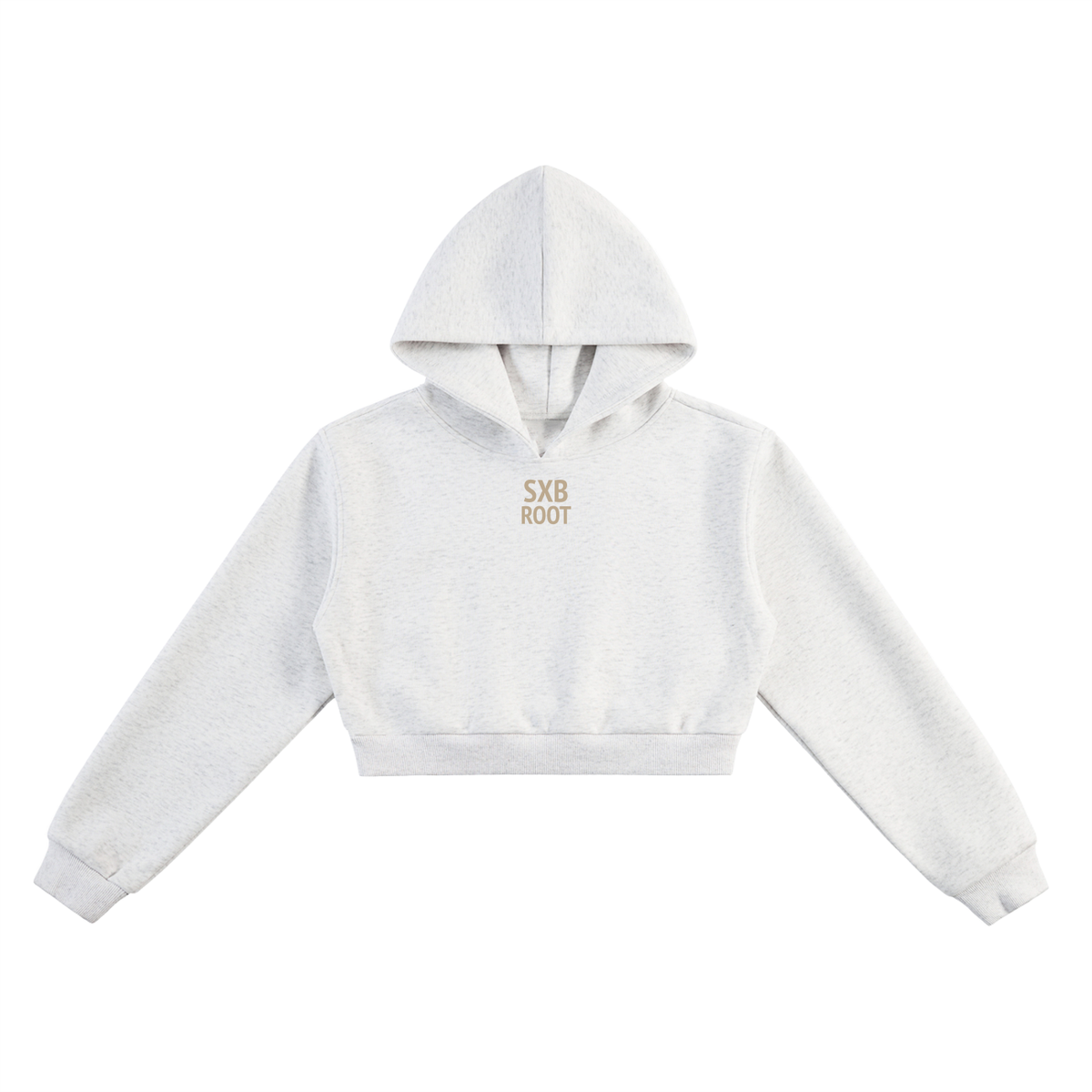 Essential Stay Rooted Cropped Hoodie